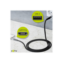 apple lightning i usb laidas - Goobay | Sync and charging cable | 49269 | Apple Lightning to USB Type A - 3 nuotrauka