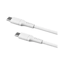 usb c laidas 60w - Fixed | Liquid Silicone Cable, 60W | FIXDLS-CC12-WH | White - 3 nuotrauka