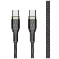 usb 100w laidas - Fixed | Braided Cable, 100W | FIXDB-CC12-BK | Black - 2 nuotrauka