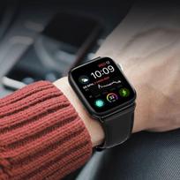 dux ducis apple watch - Dux Ducis Leather Band For Apple Watch 38/40mm Black - 3 nuotrauka