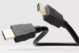 withings - Goobay 61149 HDMI kabelis 0,5 m su eternetu Juodas (Black) - 2 nuotrauka