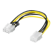 pci e 8 pin - Goobay PCI-E 6-pin to 8-pin 93635 - 2 nuotrauka