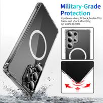 samsung s25 ultra case - Perfectionists Clear Mag Case Samsung Galaxy S25 Ultra Skaidrus (Transparent) - 4 nuotrauka
