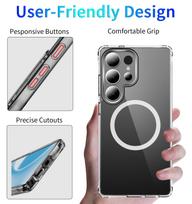 samsung s25 ultra case - Perfectionists Clear Mag Case Samsung Galaxy S25 Ultra Skaidrus (Transparent) - 5 nuotrauka