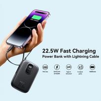 10000mah power bank - Joyroom JR-PBF18, 10000mAh, 22.5W, juodas (black) - 8 nuotrauka