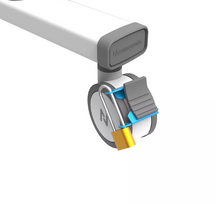 televizoriaus stovas laikiklsi tv stovas - NEOMOUNTS BY NEWSTAR WHEEL BRAKE LOCK OR FL55-875BL/WH1 & FL50S-825BL/WH1, SET OF 2 PCS. - 5 nuotrauka