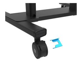 televizoriaus stovas laikiklsi tv stovas - NEOMOUNTS BY NEWSTAR WHEEL BRAKE LOCK OR FL55-875BL/WH1 & FL50S-825BL/WH1, SET OF 2 PCS. - 6 nuotrauka