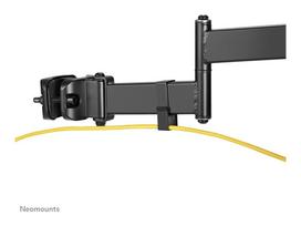 full motion televizoriaus laikiklis - NEOMOUNTS BY NEWSTAR SCREEN POLE CLAMP/TRUSS MOUNT 3 PIVOTS VESA 200X200 (POLE DIAMETER 28-50 MM) - 5 nuotrauka