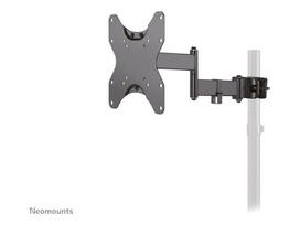 full motion televizoriaus laikiklis - NEOMOUNTS BY NEWSTAR SCREEN POLE CLAMP/TRUSS MOUNT 3 PIVOTS VESA 200X200 (POLE DIAMETER 28-50 MM) - 8 nuotrauka