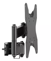 full motion televizoriaus laikiklis - NEOMOUNTS BY NEWSTAR SCREEN POLE CLAMP/TRUSS MOUNT 3 PIVOTS VESA 200X200 (POLE DIAMETER 28-50 MM) - 12 nuotrauka