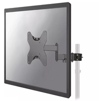 full motion televizoriaus laikiklis - NEOMOUNTS BY NEWSTAR SCREEN POLE CLAMP/TRUSS MOUNT 3 PIVOTS VESA 200X200 (POLE DIAMETER 28-50 MM) - 16 nuotrauka
