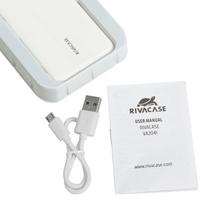10000 power bank - Rivacase VA2041, 10000mAh, 10W, balta - 4 nuotrauka