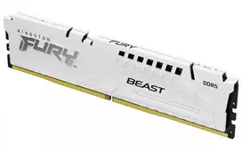 ddr5 16gb ram 6000mhz - Kingston FURY Beast Baltas (White) DDR5 32GB (2x16GB) 6000MHz CL36 DIMM - 8 nuotrauka