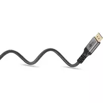 ata laidas - Goobay DisplayPort kabelis 8K 60Hz 65264 Pilka (Gray) - 2 nuotrauka