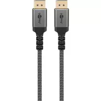 ata laidas - Goobay DisplayPort kabelis 8K 60Hz 65264 Pilka (Gray) - 6 nuotrauka