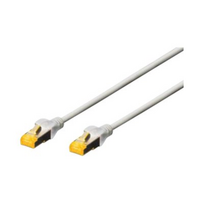 digitus cat 6a - Laidas Digitus CAT 6a S/FTP Patch Cable Grey 3m - 2 nuotrauka