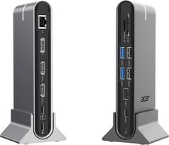 3 in 1 usb c - Acer Type-C Universal Docking Station 15in1 HP.DSCAB.022 Pilkas (Grey) - 3 nuotrauka