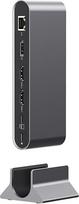 3 in 1 usb c - Acer Type-C Universal Docking Station 15in1 HP.DSCAB.022 Pilkas (Grey) - 5 nuotrauka