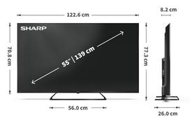 google tv 55" - Sharp 55HP6265E - 5 nuotrauka