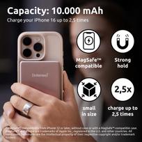 10000mah power bank - Intenso MW10000 10000mAh, MagSafe, rožinė - 3 nuotrauka