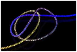 usb c laidas 60w - Fixed | Glowing Charging Cable USB-C/USB-C, PD support, Rainbow | FIXDLED-CC-RA - 3 nuotrauka