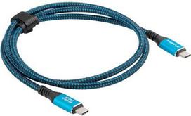 kabelis 240w - Lanberg USB-C M/M 4.0 CABLE 240W 8K 60HZ | CA-CMCM-44CU-0005-BK - 3 nuotrauka