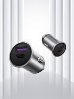 car charger usb port - MOBILE CHARGER CAR 30W USB/2P GRAY FFFH0 VENTION - 2 nuotrauka