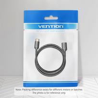 hdmi hdmi female - Vention HDMI-A Male to HDMI-A Female 4K 2m Kabelis Juodas (Black) - 3 nuotrauka