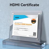 hdmi hdmi female - Vention HDMI-A Male to HDMI-A Female 4K 2m Kabelis Juodas (Black) - 5 nuotrauka