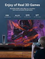 hdmi 2.1 5m laidas - Kabelis HDMI 2.1 Vention AANBJ 5m 8K (juodas) - 7 nuotrauka