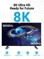 hdmi 2.1 5m laidas - Kabelis HDMI 2.1 Vention AANBJ 5m 8K (juodas) - 9 nuotrauka