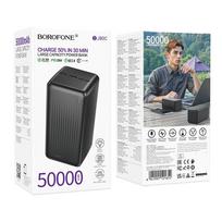 50000mah power bank - Borofone BJ80C Clever 50000mAh 22.5W Juodas (Black) - 2 nuotrauka