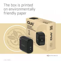 usb c pakrovejas - MOBILE TRAVEL CHARGER USB-C/PPS 65W CAC-1905EU CLUB3D - 2 nuotrauka