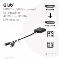 micro hdmi - CLUB 3D CAC-1335 - 5 nuotrauka