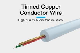 audio 3.5 mm cable - Vention 3.5mm Male to 2x RCA Male Audio Cable 2m Juodas (Black) - 12 nuotrauka