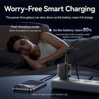 usb c pakrovejas - MOBILE CHARGER WALL 45W USB-C/2P WHITE FEFW0-EU VENTION - 6 nuotrauka