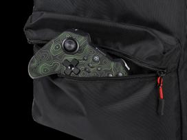 turistine kuprine - Genesis Pallad 200  Fits up to size 14.1 "  Backpack  Black  Shoulder strap - 3 nuotrauka