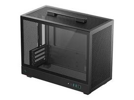 mini itx case - DeepCool CH160 PLUS Black (Juodas) - 2 nuotrauka