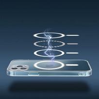 s23 magsafe - Samsung Galaxy S23 FE Clear Mag Cover Case (Skaidrus - Transparent) - 5 nuotrauka
