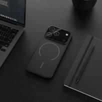 originalus iphone deklas - OEM Dėklas MAKE 17 (MagSafe) skirtas iPhone 16 Pro Max Juodas (Black) - 5 nuotrauka