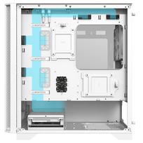 micro atx case - Kompiuterio korpusas Montech AIR 100 ARGB WH, skaidri/balta - 6 nuotrauka