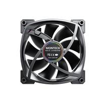 case fans 120mm 4 pin - Montech AX120 PWM ARGB 120mm Black - 4 nuotrauka