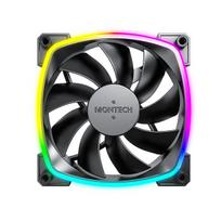 case fans 120mm 4 pin - Montech AX120 PWM ARGB 120mm Black - 7 nuotrauka