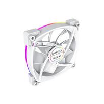 case fans 120mm 4 pin - Montech AX120 PWM ARGB White (baltas) - 5 nuotrauka