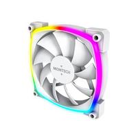 case fans 120mm 4 pin - Montech AX120 PWM ARGB White (baltas) - 6 nuotrauka