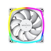 case fans 120mm 4 pin - Montech AX120 PWM ARGB White (baltas) - 7 nuotrauka