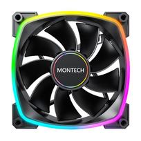 korpuso ausintuvas - Montech RX140 PWM Black (juodas) - 6 nuotrauka