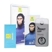 iphone 16 pro max apsauginis privacy - LCD apsauginis stikliukas 5D Mr. Monkey Glass (Strong Privacy) Apple iPhone 16 Pro Max juodas - 2 nuotrauka