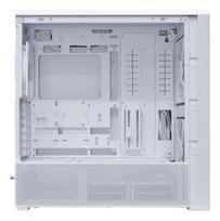 micro atx case - Lian Li LANCOOL 217 INF kompiuterio korpusas, Midi-Tower, Tempered Glass, RGB - Baltas (White) - 5 nuotrauka