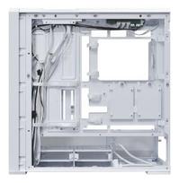 micro atx case - Lian Li LANCOOL 217 INF kompiuterio korpusas, Midi-Tower, Tempered Glass, RGB - Baltas (White) - 6 nuotrauka